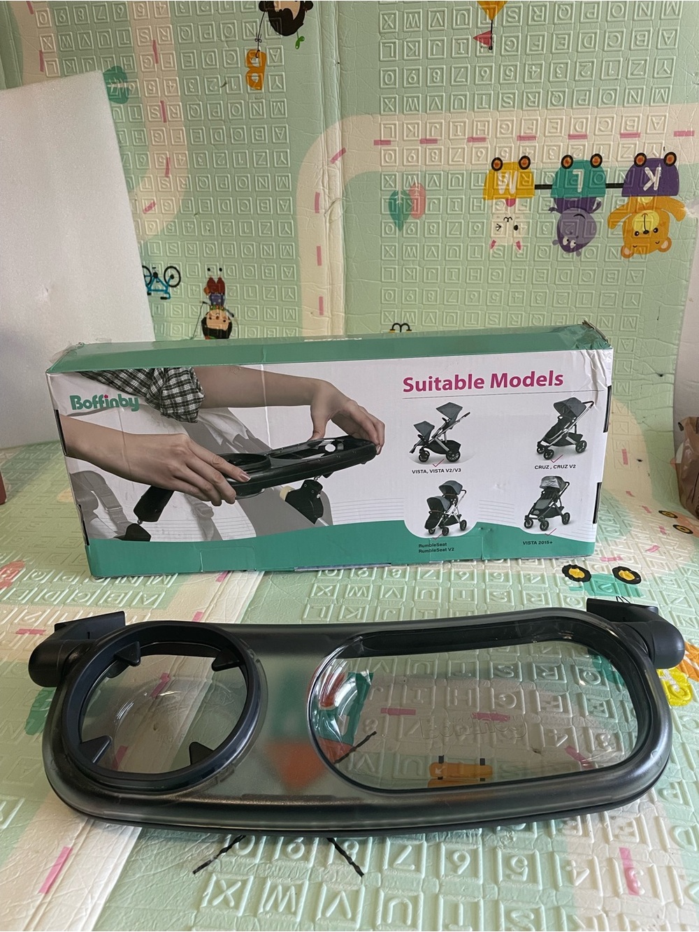 Snack Tray Fits for UPPAbaby Vista/Vista V2/Vista V3/Cruz/Cruz V2